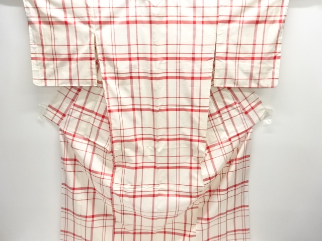 Japanese Kimono / Tsumugi Omeshi Silk